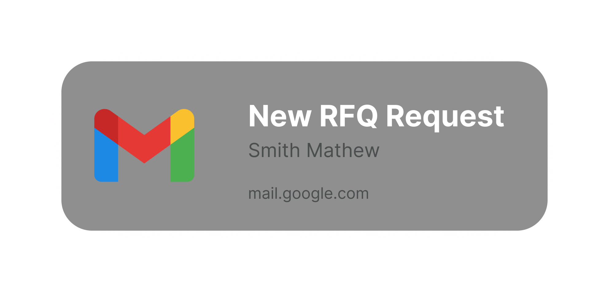 Email Arrives: